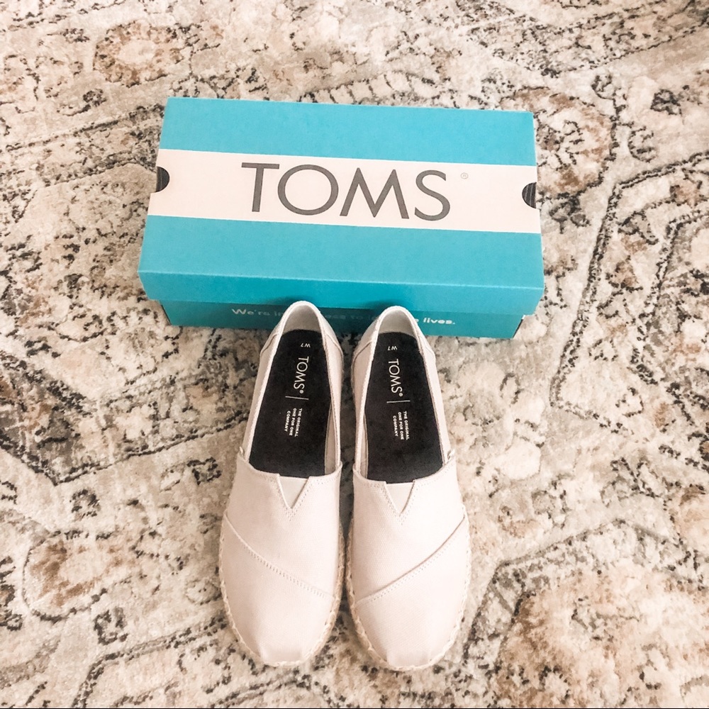 TOMS Alpargata Espadrille Slip On Shoes
